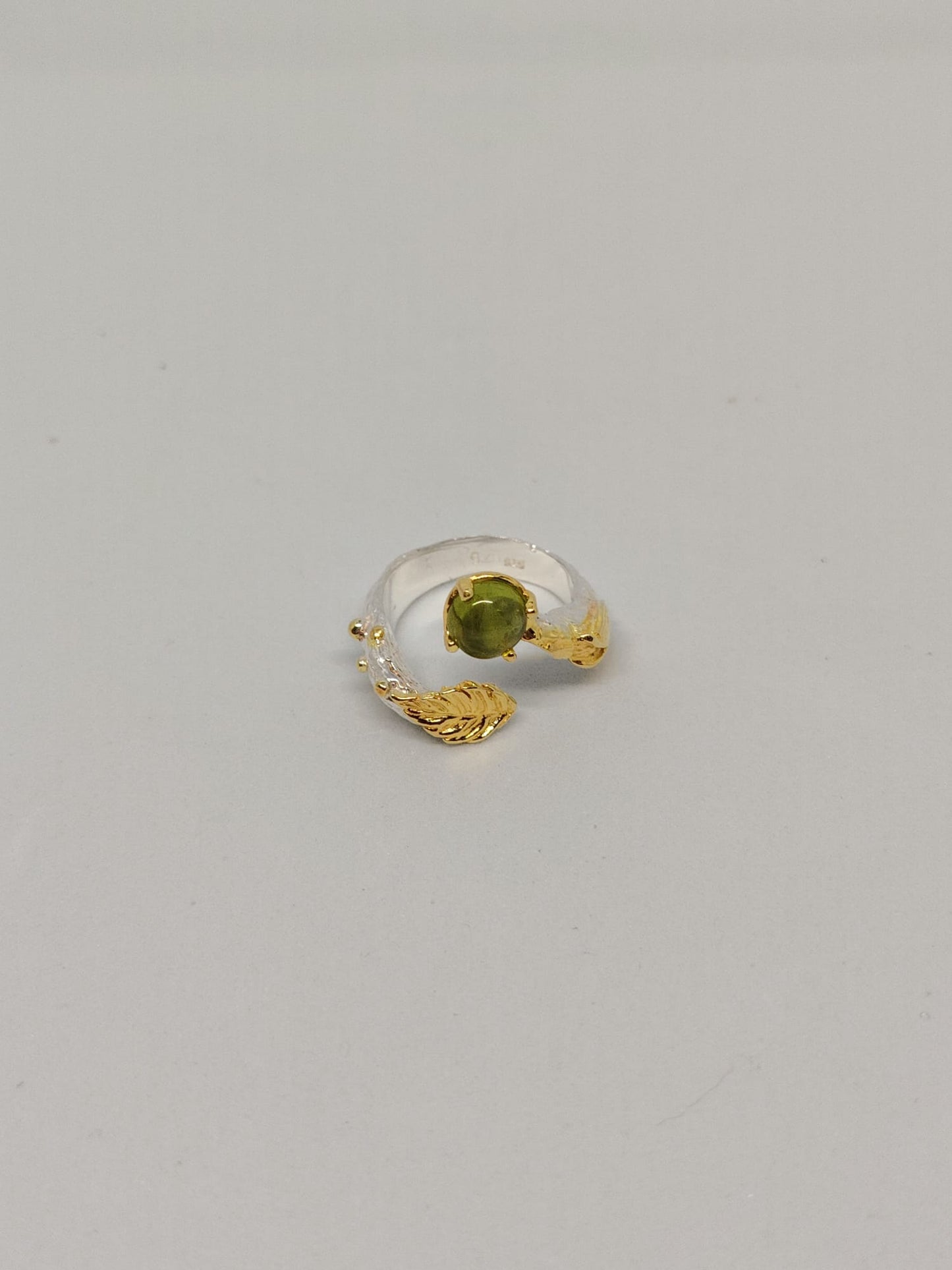 ✨ Anello “Ramo di Peridoto”. Pezzo unico.💎