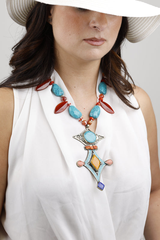 ✨ Collana “Armonia della Terra”. Pezzo unico.💎