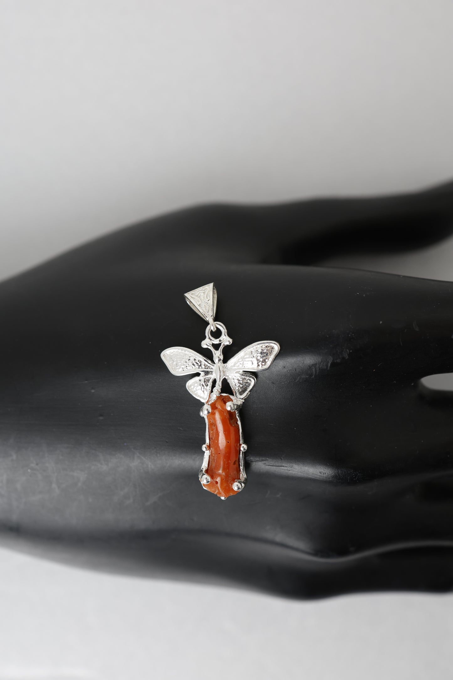 ✨ Pendente “Ali di Corallo” – Corallo Torre del Greco. Pezzo unico. 💎