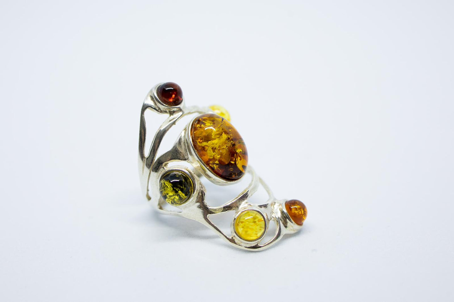 ✨ Anello “Mosaico d’Ambra”. Pezzo unico.💎