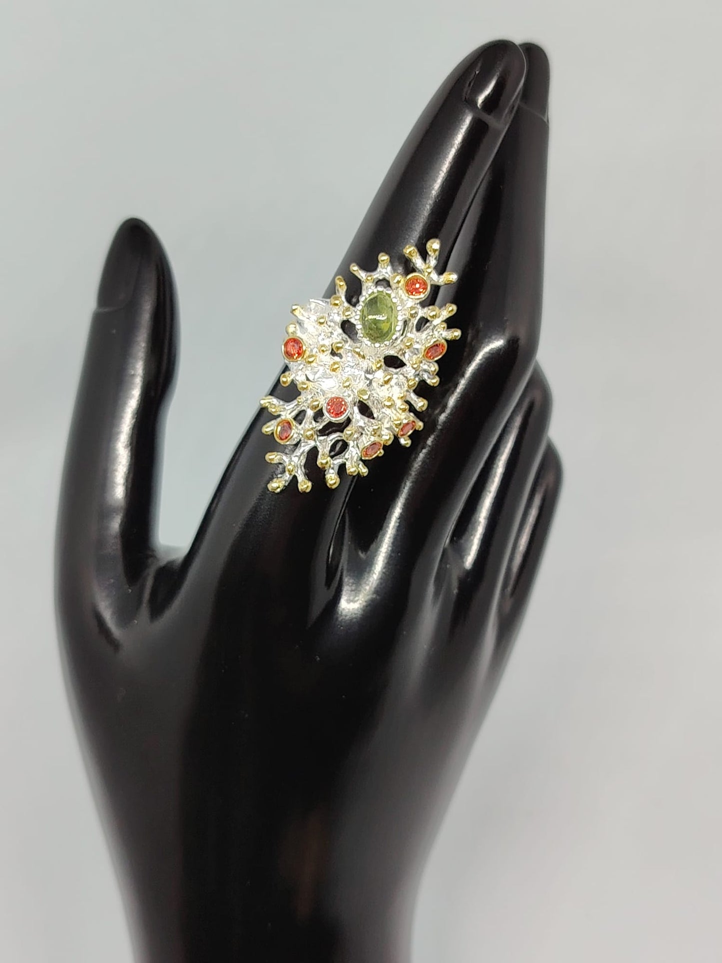 ✨ Anello “Rami di Luce”. Pezzo unico.💎