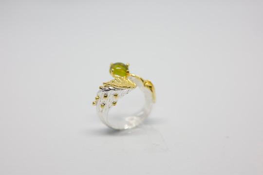 ✨ Anello “Ramo di Peridoto”. Pezzo unico.💎