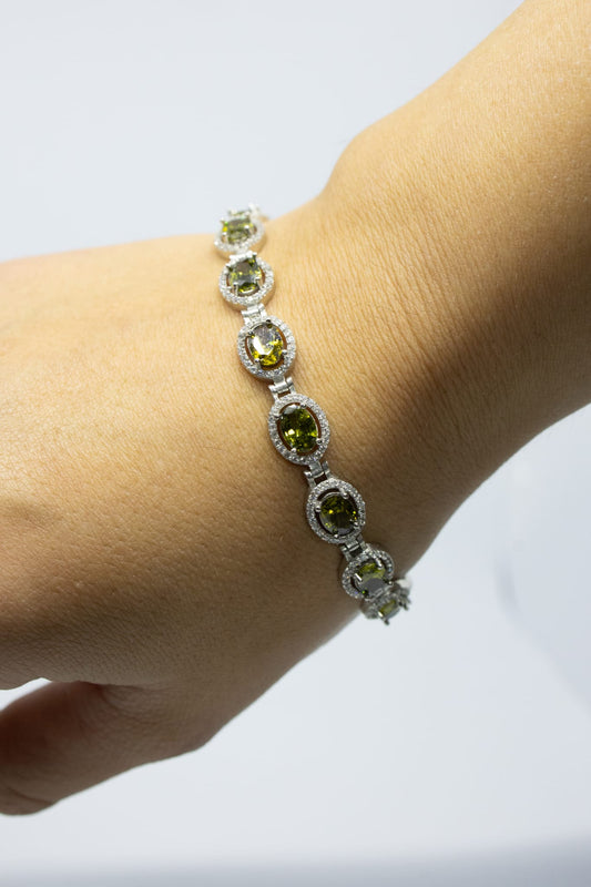 ✨ Bracciale “Luce di Zultanite”. Pezzo unico. 💎