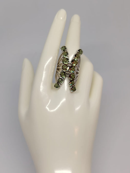 ✨ Anello “Farfalla di Zultanite"( Sintesi ). Pezzo unico. 💎