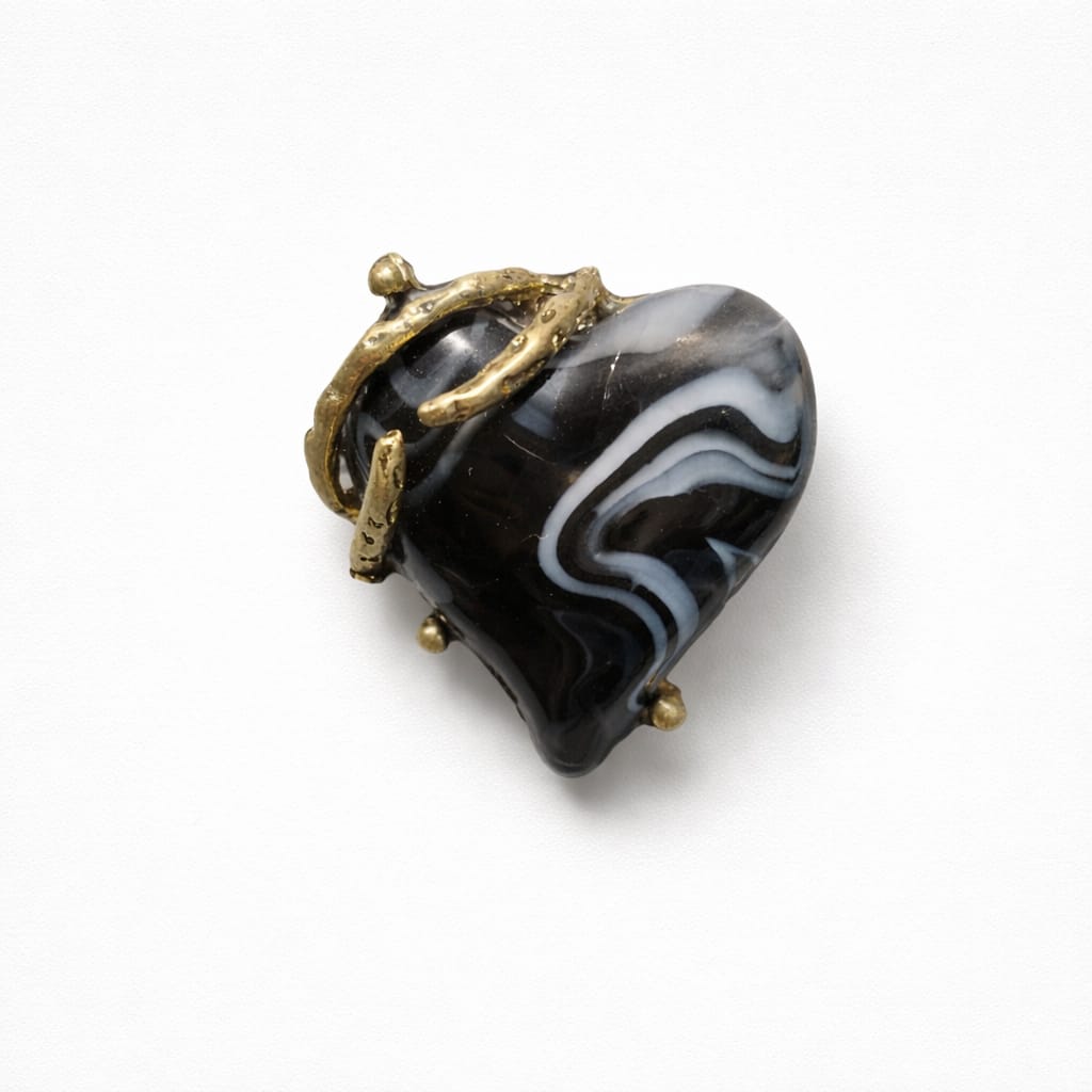 Anello Cuore Resina
