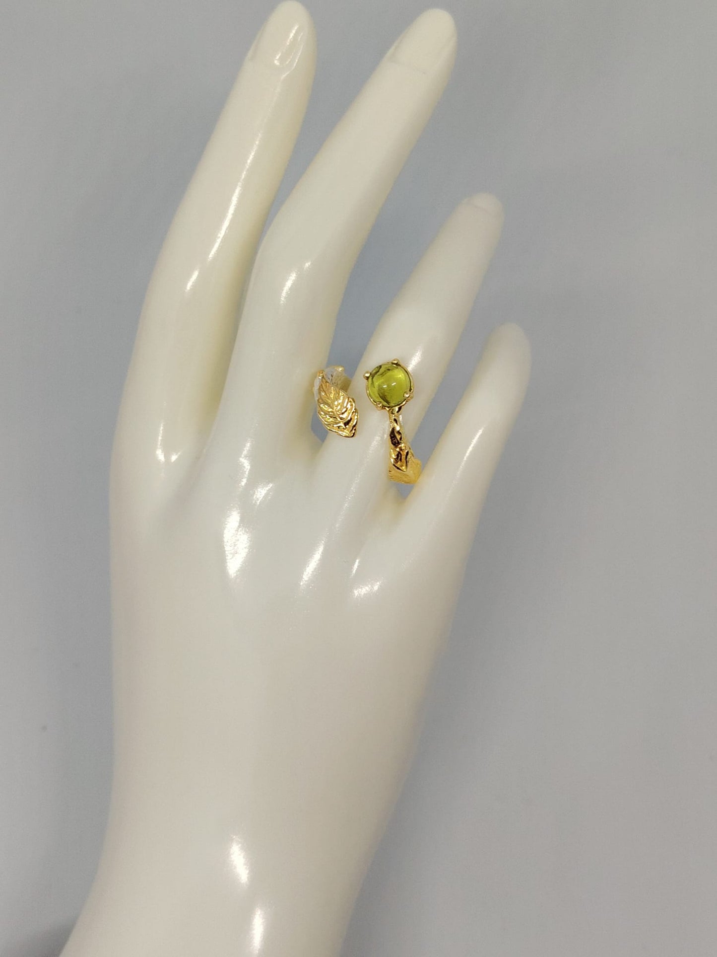 ✨ Anello “Ramo di Peridoto”. Pezzo unico.💎